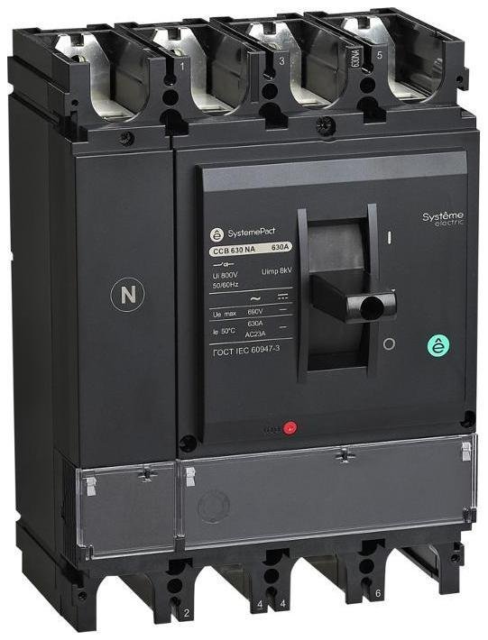Systeme Electric SPC400400NA4DF ВЫКЛЮЧАТЕЛЬ-РАЗЪЕДИНИТЕЛЬ SPC400 4P NA 400A