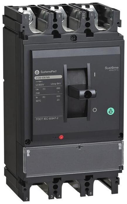 Systeme Electric SPC630630NA3DF ВЫКЛЮЧАТЕЛЬ-РАЗЪЕДИНИТЕЛЬ SPC630 3P NA 630A