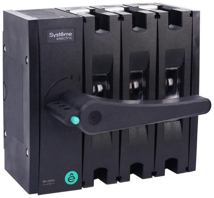 Systeme Electric SSD02503LF0250 ВЫКЛ-РАЗЪЕДИНИТЕЛЬ SYSTEMEPACT SD250 3P 250A РУКОЯТКА СЛЕВА ФРОНТ_РУКОЯТКА ЗАКАЗЫВАЕТСЯ ОТДЕЛЬНО