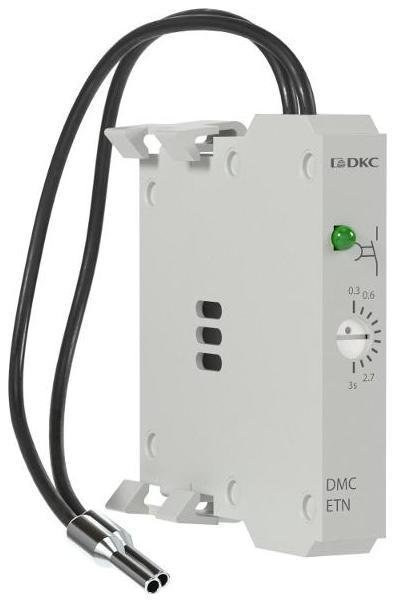 DKC DMCETN03V240 Таймер для миниконтакторов DMC и реле DCR для монтажа справа с задержкой на включение 0.3-3 с