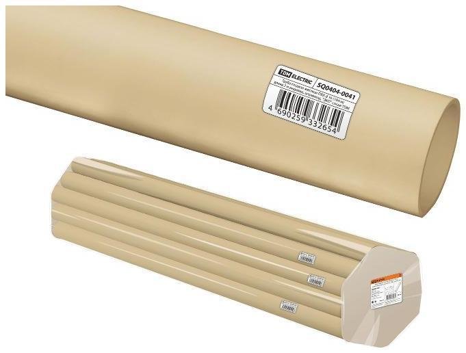 TDM electric SQ0404-0041 Труба гладкая жесткая ПВХ d 16 (104 м) длина 2 м индивид. штрихкод, "ЭКО" сосна [в упаковке 104, цена за 1 м]
