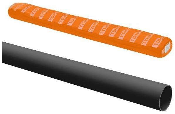 TDM electric SQ0404-3032 Труба гладкая жесткая ПВХ d 20 (3 м) индивид. штрихкод, чёрный [в упаковке 52, цена за 1 шт]