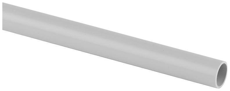 Эра Б0020107 Труба жесткая гладкая ПВХ 32мм 3м (72м/уп) серый