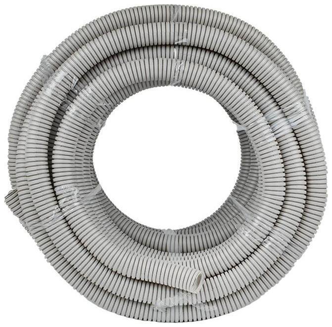 EKF tg-z-32-30 Труба гофр. ПВХ с протяжкой d32 мм (30 м) серая -Plast [в упаковке 30, цена за 1 м]