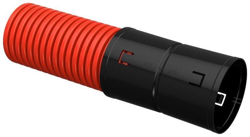 IEK CTG12-110-K04-100-R Труба гофр. двустенная ПНД d=110мм красная (100м) [в упаковке 100, цена за 1 м]