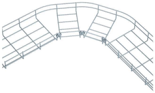 КМ-Профиль LO0651 Лоток проволочный 200х35х3000х4,0мм