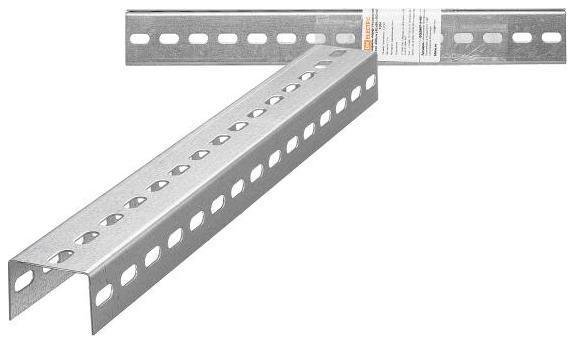 TDM electric SQ2907-0105 Профиль перфорированный П-образный осн. лотка 400 мм (40х56х450 мм) 1,5 мм [в упаковке 2, цена за 1 шт]