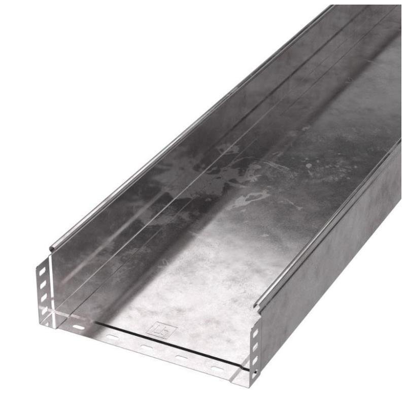 Промрукав PR16.2294 Лоток неперфорированный Стандарт 300х100х3000 (1,0 мм) (6 м/уп)