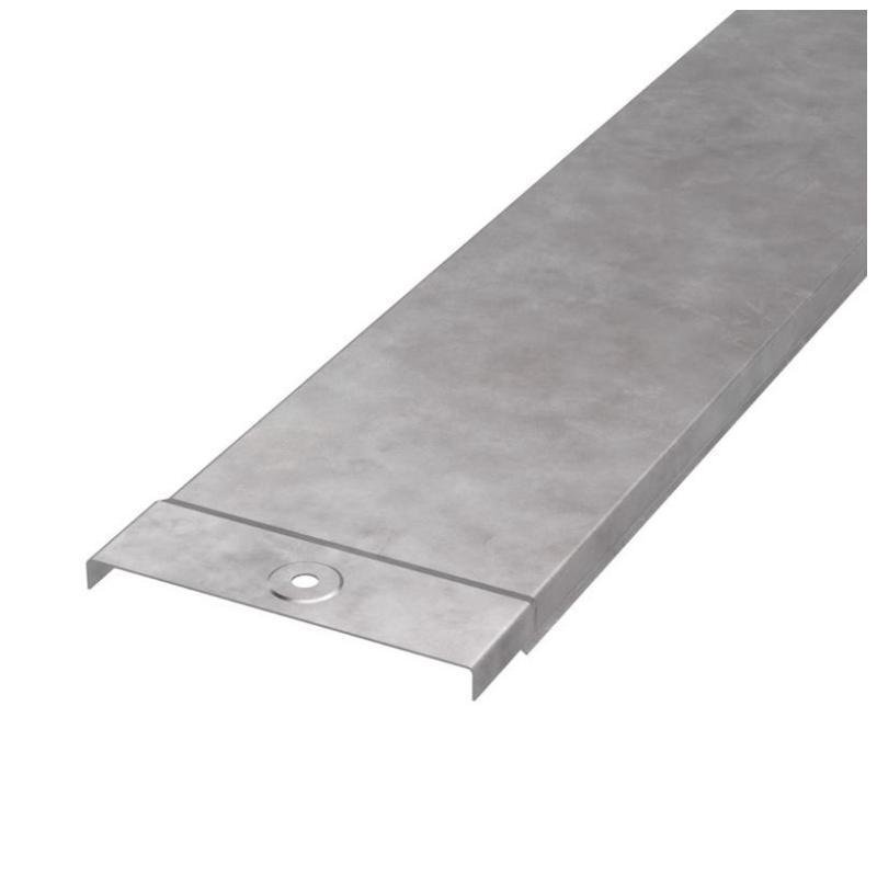 Промрукав PR16.1194 Крышка лотка HDZ 100х3000 (24 м/уп) [в упаковке 3, цена за 1 м]