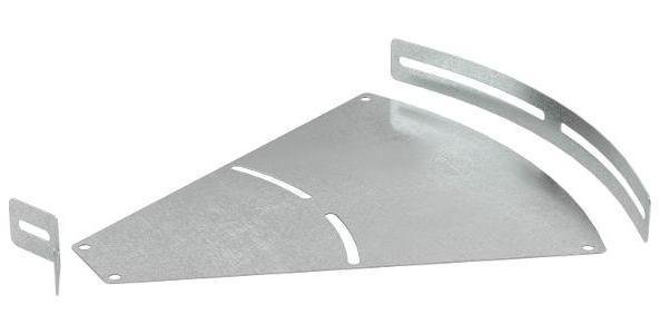 DKC SVM540K Горизонтальный изменяемый угол СРО 0-45град. 50х400, 1,5 мм, в комплекте с крепежными элементами необходимыми для монтажа