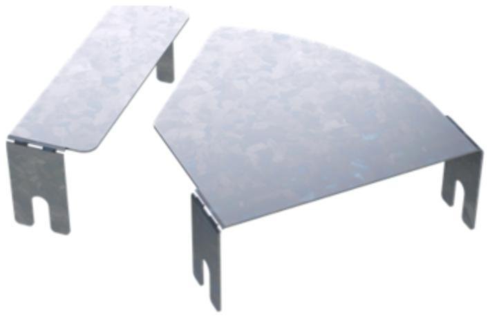 DKC 38009 Крышка для угла горизонтального изменяемого угла CPO 0-44 осн.80