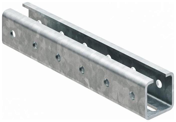 DKC BPM5412HDZ C-профиль 54х51, L1200, толщина 4 мм, горячеоцинкованный