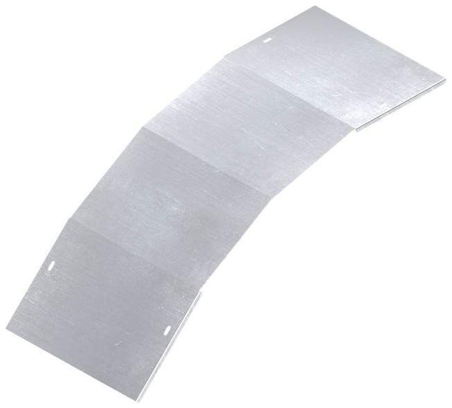 DKC LKO0134KHDZ Крышка на угол вертикальный внешний 45 град, 100х400 R300, горячеоцинкованная в комплект. с крепеж. элемент. и соединит. пластин