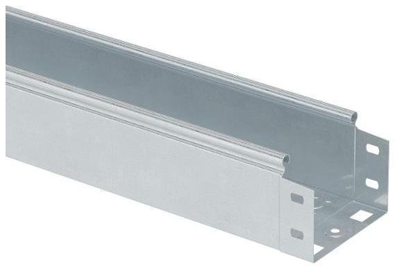 DKC 35061ZL Лоток неперфорированный 80х80х3000мм, цинк-ламельный [в упаковке 24, цена за 1 м]