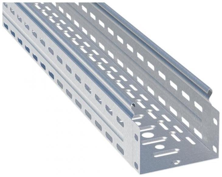EKF L10030001 Лоток перфорированный металлический 100х300х3000-0,8мм