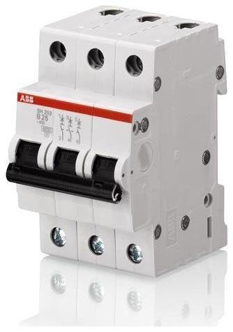 ABB 2CDS213001R0164 Выключатель автоматический модульный 3п C 16А 6кА SH203 C 16