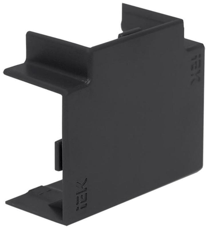 IEK EL-KK10D-T-025-016-K02 ELECOR Угол Т-образный КМТ 25х16 черный (4шт/компл)