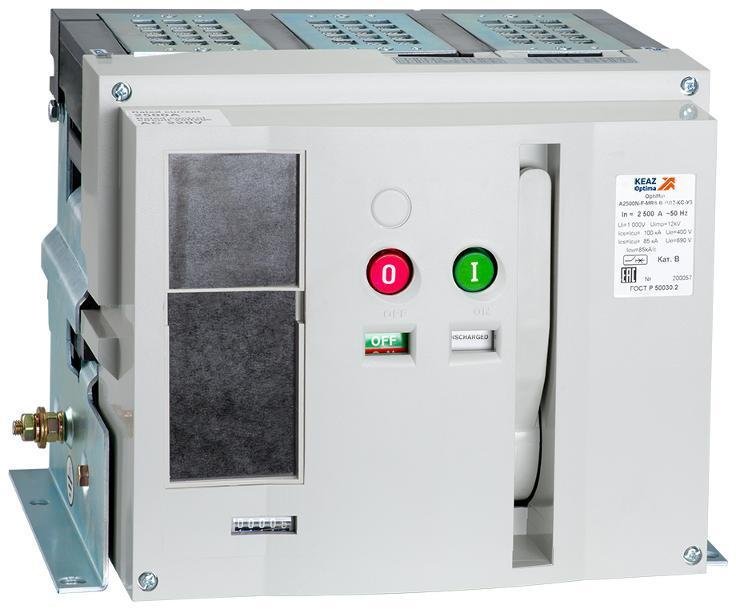 КЭАЗ 347423 Выключатель автоматический OptiMat A-4000-S4-3P-100-F-MR0-BH-C0000-M0-P04-S1-03