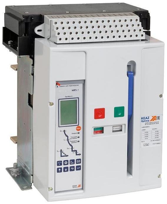 КЭАЗ 332316 Выключатель автоматический OptiMat A-630-S1-3P-50-F-MR5.1-B-C2200-M2-P00-S3-00