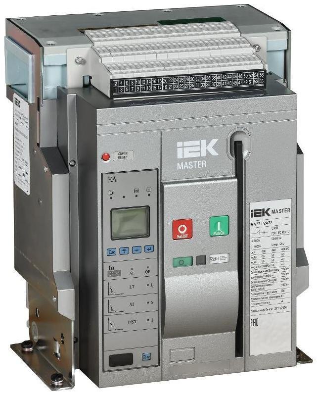 IEK MI-ACB10-3FA-065-0800-ACF Возд. авт. вык. AC ВА77 F3P A 65кА 800А EA акс. MASTER