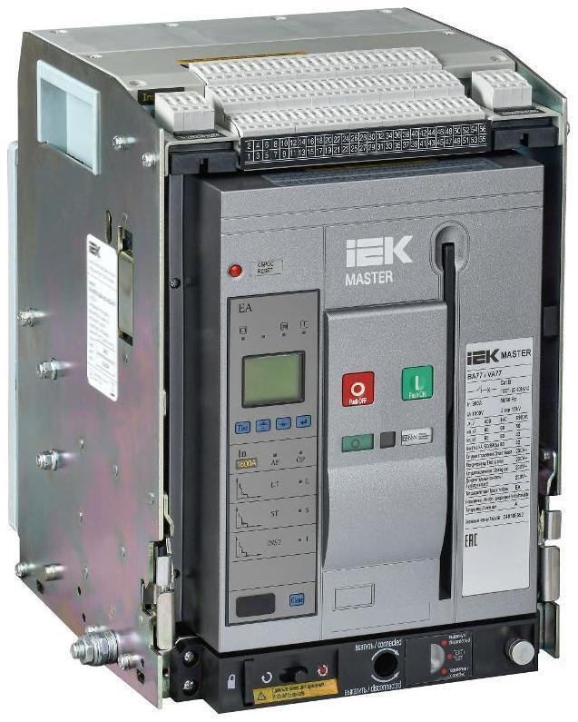 IEK MI-ACB10-3WA-065-0800-ACF Возд. авт. вык. AC ВА77 W3P A 65кА 800А EA акс. MASTER