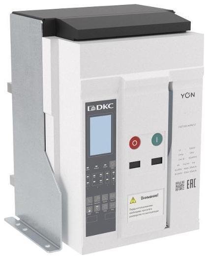 DKC ANX16NS3FH722200K Воздушный авт. выкл. YON pro ANX16N 3P 1600 А 66 кА, типоразмер S, расцепитель ETH, стацион., гор./верт. подк., упр. 220 В AC
