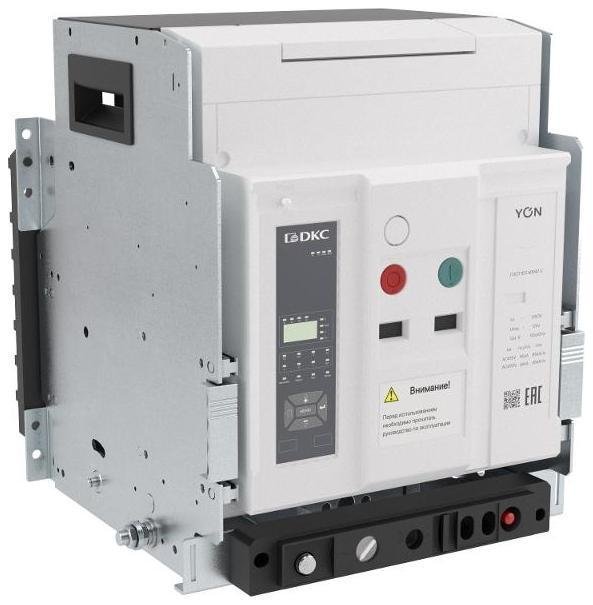 DKC ANX20HN3DH522200K Воздушный авт. выкл. YON pro ANX20H 3P 2000 А 85 кА, типоразмер N, расцепитель ETA, выкат., гор./верт. подк., упр. 220 В AC