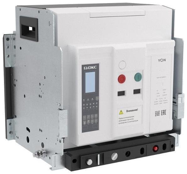 DKC ANX25XM3DH722200K Воздушный авт. выкл. YON pro ANX25X 3P 2500 А 100 кА, типоразмер M, расцепитель ETH, выкат., гор./верт. подк., упр. 220 В AC