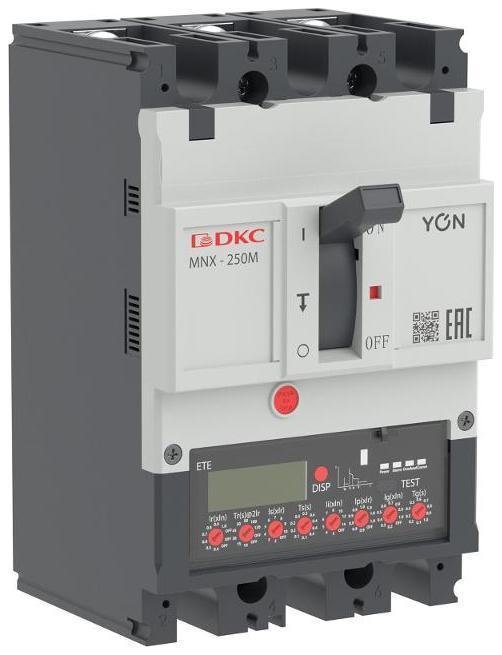 DKC MNX250M3PETE0100 Авт. выкл. YON pro MNX250M 3P 100A 100kA при AC415V расц. ETE