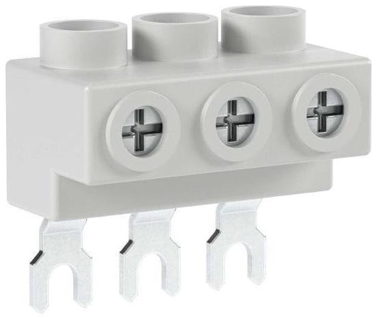 DKC DMP32FT Шинная колодка для DMP32 для жесткого 6-25 кв.мм и гибкого 6-16 кв.мм. кабеля до 63А
