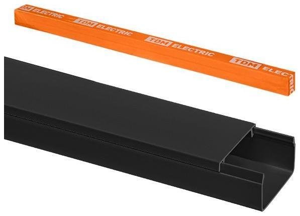 TDM electric SQ0402-4905 Кабель-канал 25х16 (6 шт по 1 м) чёрный (розн.упак.)