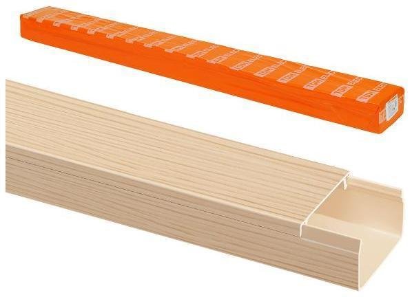 TDM electric SQ0402-2305 Кабель-канал 25х16 (2 м = 1 шт) "ЭКО" 3D сосна [в упаковке 30, цена за 1 шт]