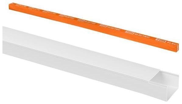 TDM electric SQ0402-3813 Кабель-канал 80х60 (1 шт по 2 м) белый (розн.упак.)