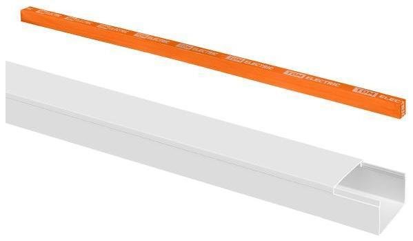TDM electric SQ0402-3808 Кабель-канал 40х25 (2 шт по 2 м) белый (розн.упак.)