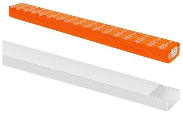 TDM electric SQ0402-1012 Кабель-канал 80х40 (2 м = 1 шт) белый [в упаковке 12, цена за 1 шт]