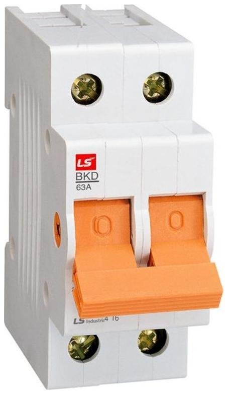 LSIS 061205908B Выключатель разъединитель BKD 2P 40A