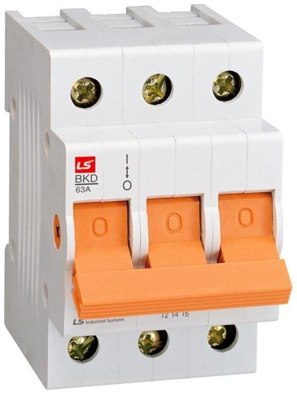 LSIS 061301888B Выключатель разъединитель BKD 3P 50A