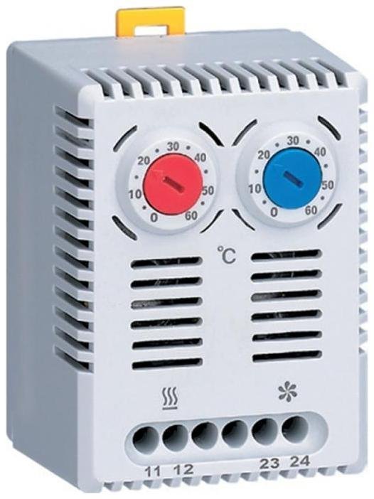 EKF T2C10M Термостат NO+NC (охлаждение и обогрев) на DIN-рейку 10A 230В IP20 PROxima