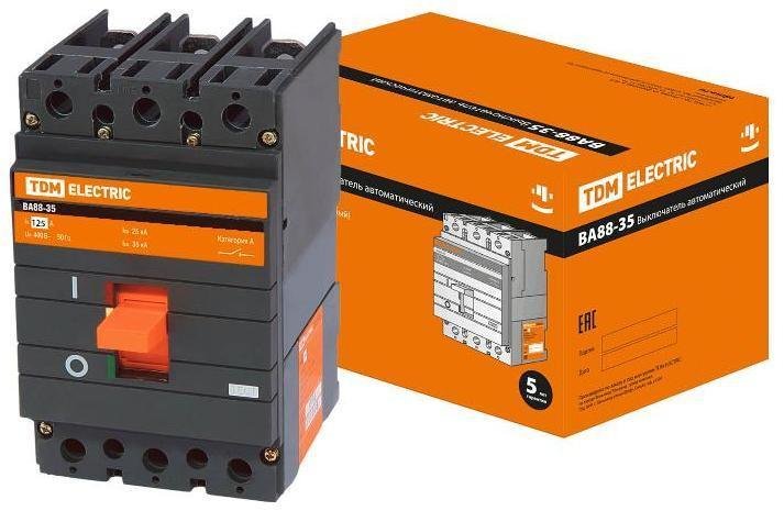 TDM electric SQ0707-0014 Авт. выкл. ВА88-35 3Р 125А 35кА
