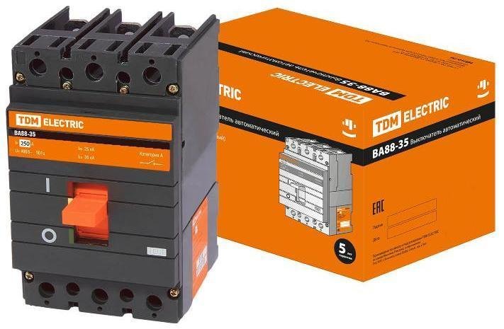 TDM electric SQ0707-0017 Авт. выкл. ВА88-35 3Р 250А 35кА