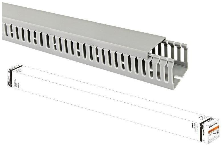 TDM electric SQ0410-0005 Кабель-канал перфорированный 50х50 (24 м) [в упаковке 24, цена за 1 м]