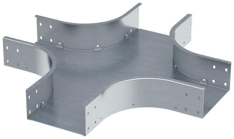 DKC SXN510K Ответвитель Х-образный 50х100, 1,2 мм, в комплекте с крепежными элементами и соединительными пластинами, необходимыми для монтажа