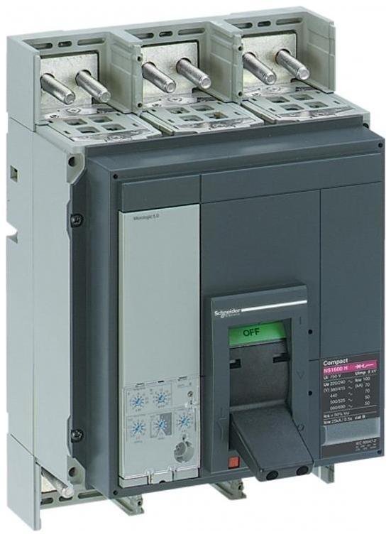 Schneider Electric 33558 ВЫКЛЮЧАТЕЛЬ NS1000 N 3P+MICR5.0 В СБОРЕ