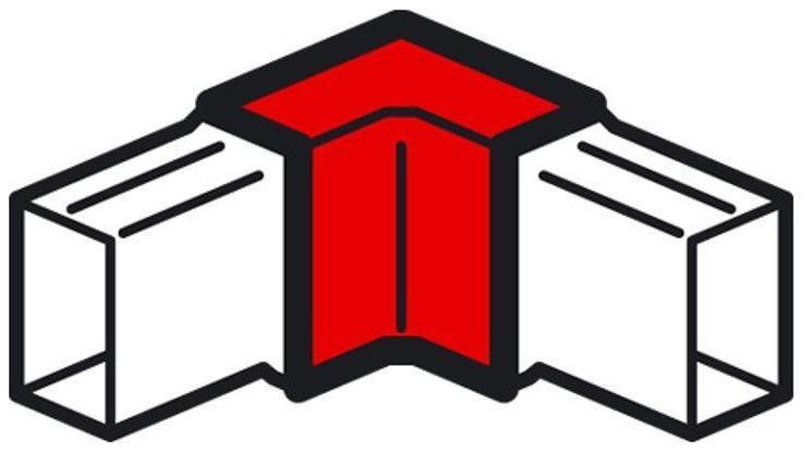 Legrand 638121 Внутренний угол - для мини-каналов Metra - 20x12