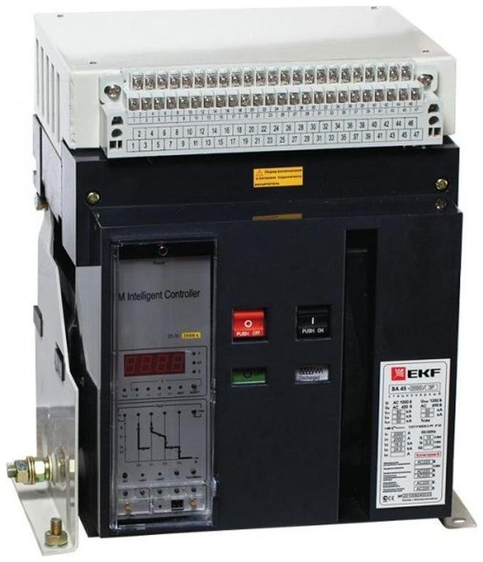 EKF mccb45-4000-4000 Выключатель автоматический ВА-45 4000/4000А 3P 80кА стационарный EKF