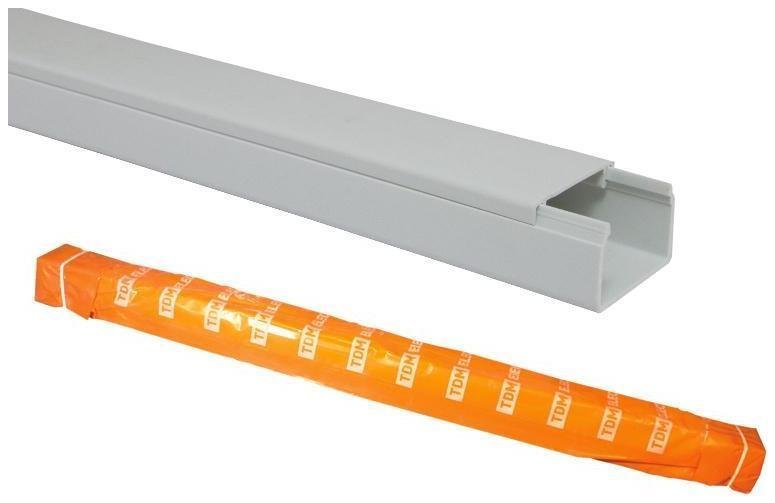 TDM electric SQ0402-0003 Кабель-канал 20х10 белый (100 м)