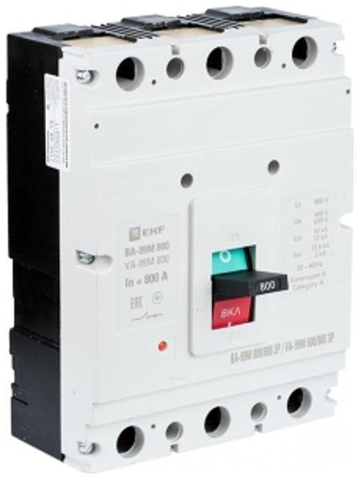 EKF mccb99-800-630m Выключатель автоматический ВА-99М 800/630А 3P 35кА PROxima