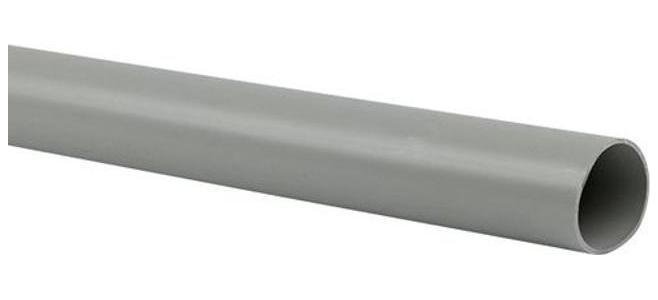 EKF trg-16-2m Труба гладкая ПВХ жесткая d16мм (2м) (50м/уп) серая [в упаковке 50, цена за 1 м]