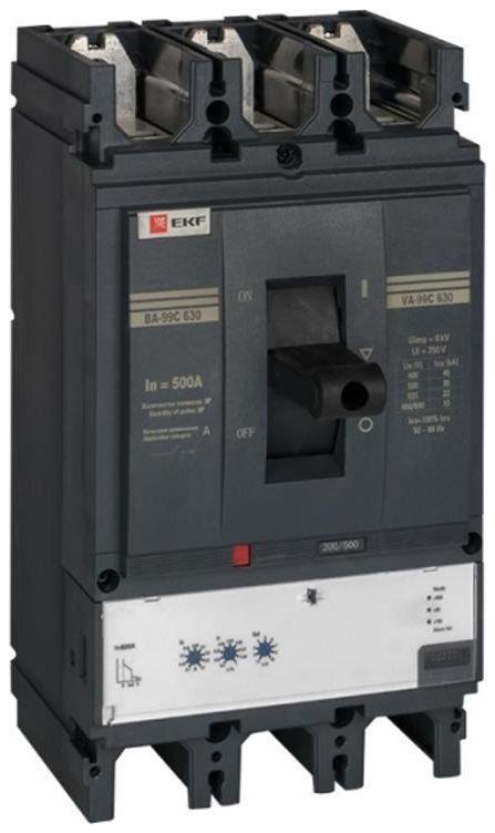 EKF mccb99C-630-500 Выключатель автоматический ВА-99C (Compact NS) 630/500А 3P 45кА PROxima|mccb99C-630-500|EKF