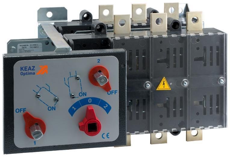 КЭАЗ 145166 Переключатель нагрузки OptiSwitch-D-C1-160-4P-T